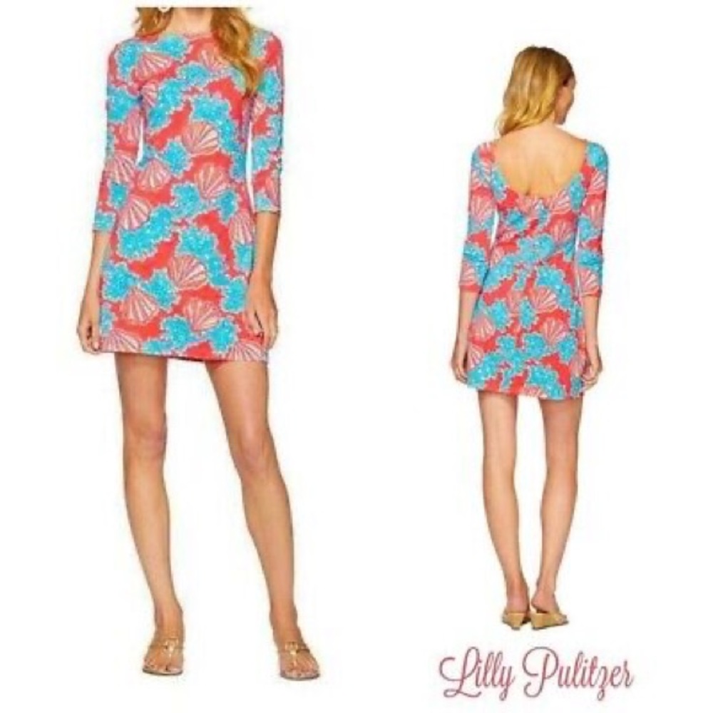 Topanga Dress Watermelon Carolina Coralina Shells